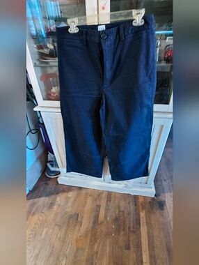GAP Women's Dark Navy Cotton Chinos